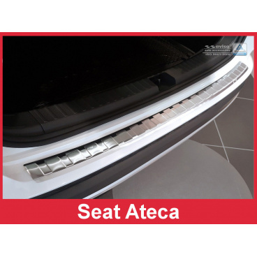 Nerez kryt- ochrana prahu zadního nárazníku Seat Ateca 2015-16