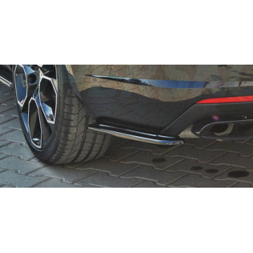 Boční spoilery zadního nárazníku DTM - carbon look Škoda Octavia III RS