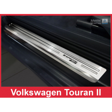 Nerez ochranné lišty prahu dveří 4ks Speciální edice Volkswagen Touran 2 2015-17