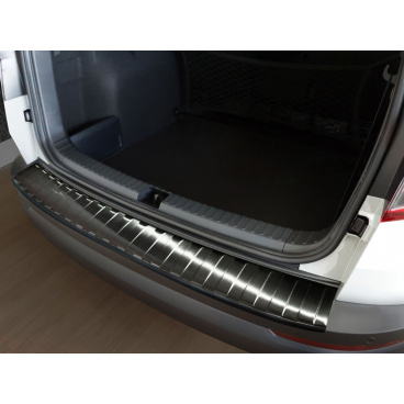 Ochranný panel zadního nárazníku Škoda Karoq  nerez kovová tmává šedá