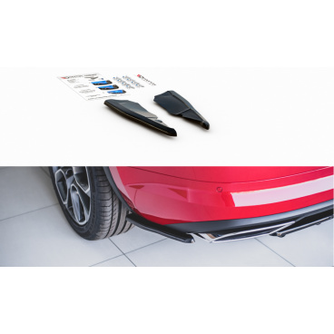Boční difuzory pod zadní nárazník pro Škoda Kodiaq RS, Maxton Design (Carbon-Look)