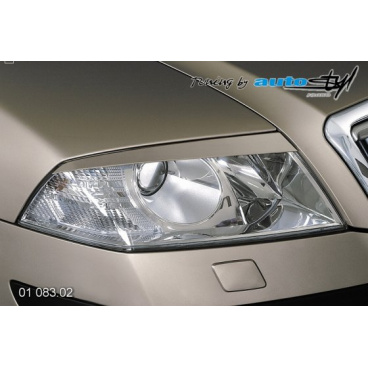 Škoda Octavia II Mračítka předních světel - pro lak
