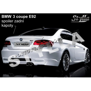 BMW 3/E92 COUPE 06+ spoiler zadní kapoty