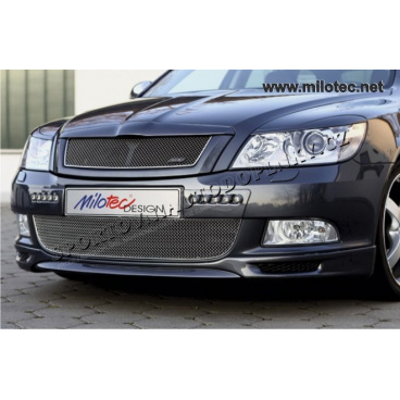Spoiler Milotec - pro přední nárazník, Škoda Octavia II. Facelift 11/08 –›