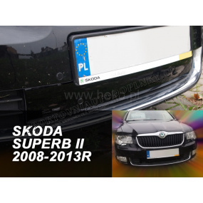 Škoda Superb II, 4.dveř, 2008-2013, dolní zimní clona - kryt chladiče