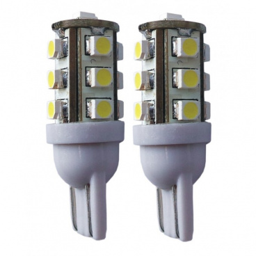Žárovky 13 SMD LED T10W 5050 bílé 