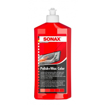Color Polish červená leštěnka Sonax 500 ml